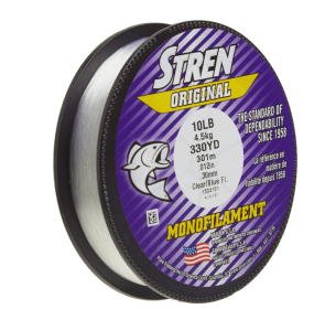 Stren Original�� Monofilament Fishing Line, Clear/Blue Fluorescent, 12 lb Test Strength, 300 yd