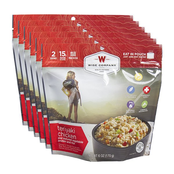 Teriyaki Chicken and Rice Camping Food (Case of 6) Teriyaki Chicken and Rice Camping Food (Case of 6)