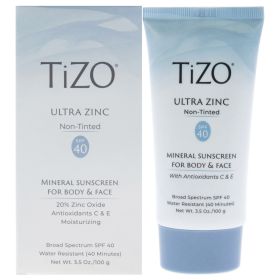 Ultra Zinc Body and Face Non-tinted SPF 40