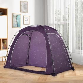Bed Tent Indoor Privacy Play Tent on Bed with Carry Bag
