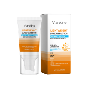 Viareline Light Protective Cream For Outdoor Protection Moisturizes Skin Naturally Light, Refreshing And Not Heavy