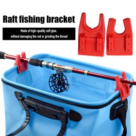 8-Piece Fishing Organizer Set ��� Adjustable Rod Holders, EVA Bait Buckets, and Bucket Clamps for Secure, Convenient, and Organized Fishing