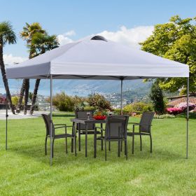10' x 10' Pop Up Canopy Tent (Option: White-1200x200x200 mm)