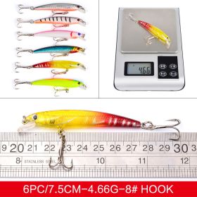 43Piece Fishing Lures Kit Soft Hard Fishing Lures Baits Set With Hooks For Saltwater And Freshwater Fishing Gear Gifts For Men (Option: default)