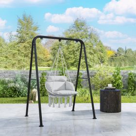 Hammock Swing Chair (Option: Gray-830x830x60 mm)