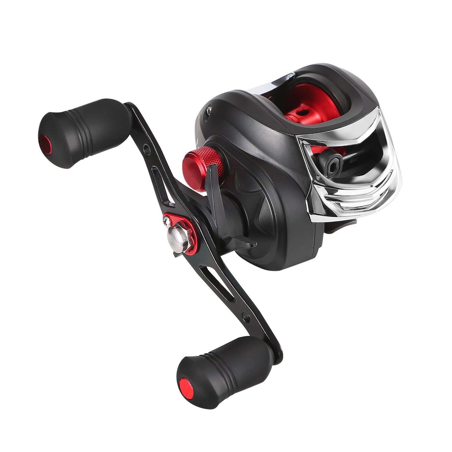 Baitcasting Fishing Reel 17.5lbs Max Drag Baitcasters 17+1 BB 7.1:1 Gear Ratio Baitcast Fish Reel High Speed Long Cast Distance Baitcasting Fishing Reel 17.5lbs Max Drag Baitcasters 17+1 BB 7.1:1 Gear Ratio Baitcast Fish Reel High Speed Long Cast Distance